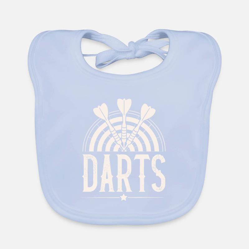 Dart Darten Fléchettes Bavoir bio Bébé