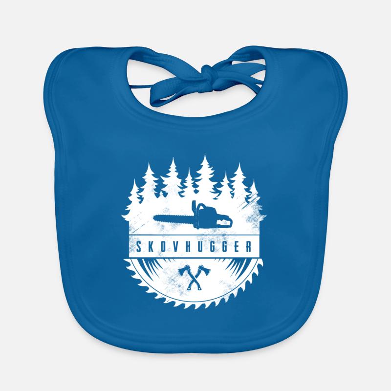 Lumberjack Organic Baby Bibs
