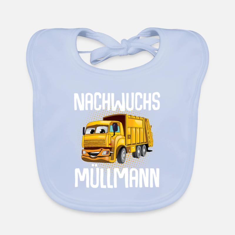 Nachwuchs Müllmann Baby Bio-Lätzchen