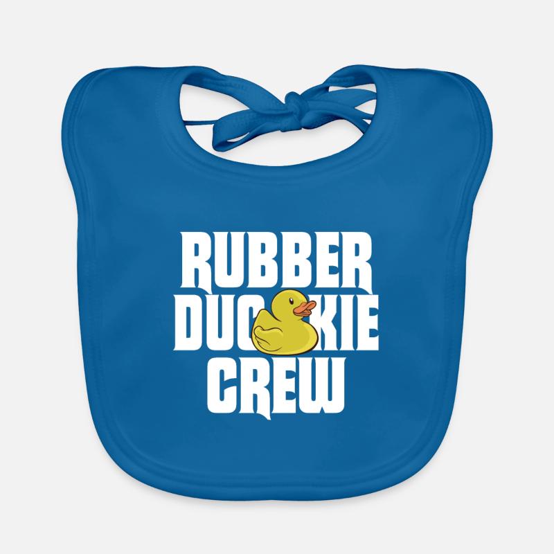 Rubber Duck Rubber Duckie Crew Organic Baby Bibs