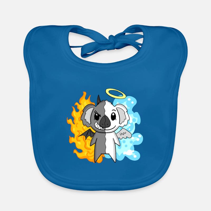 Koala - Angels and Devils Organic Baby Bibs