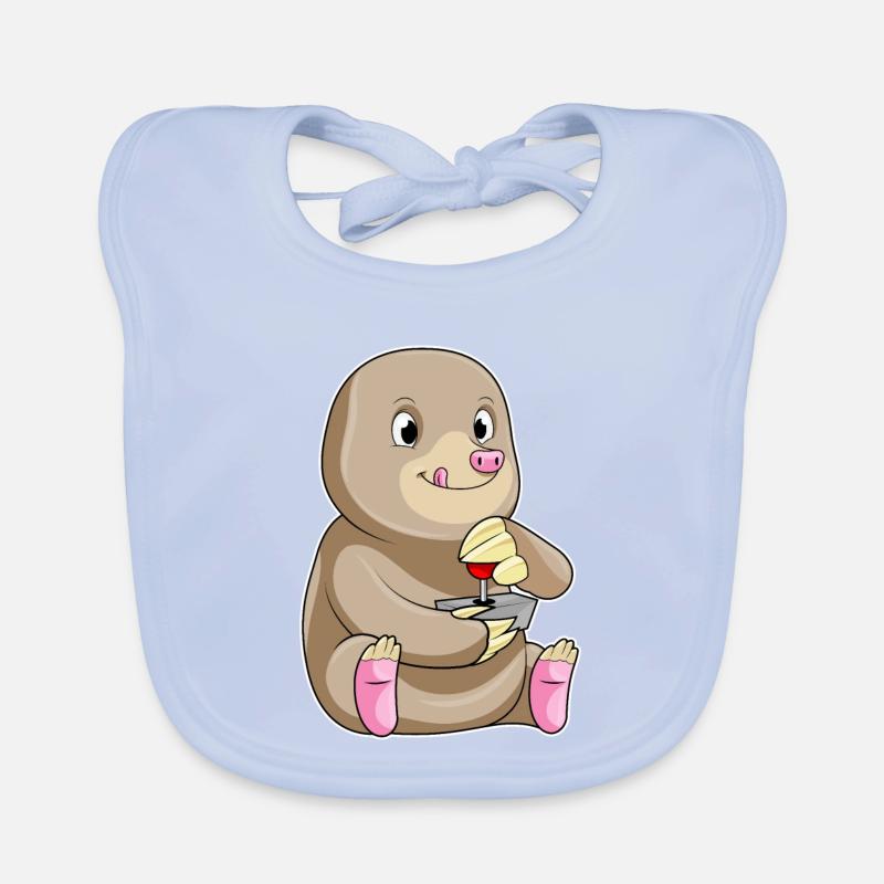Mole Gamer Joystick Organic Baby Bibs