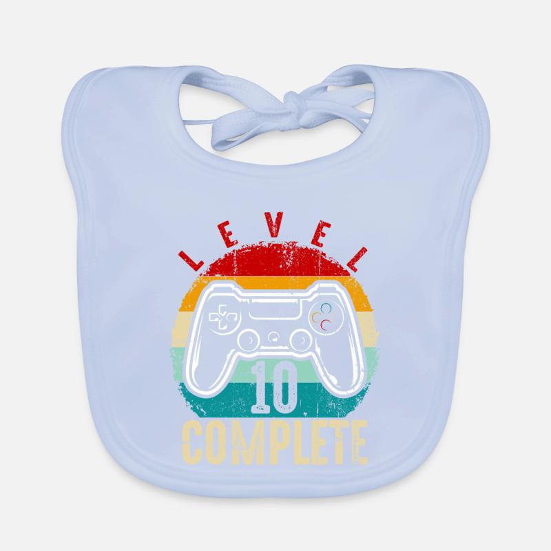 Retro Level 10 Complete Controller Baby Bio-Lätzchen