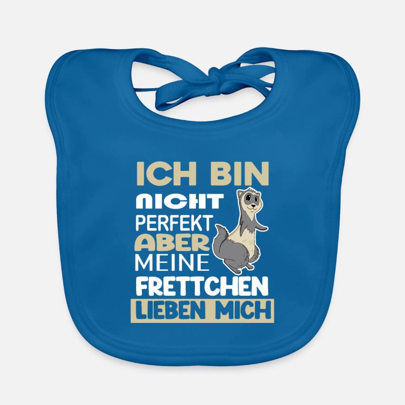 Frettchen Baby Bio-Lätzchen