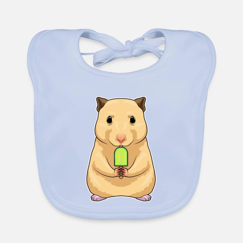 Popsicles de hamster Bavoir bio Bébé