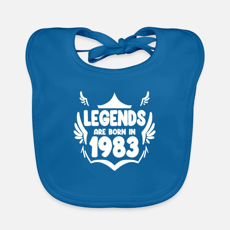 1983 - Born 1983 Organic Baby Bibs