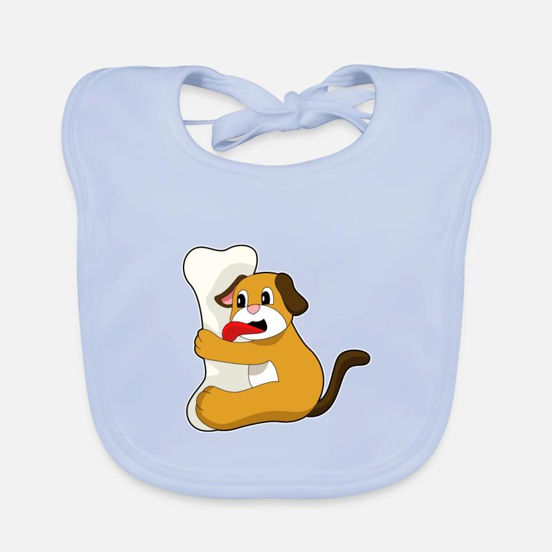 Dog Bones Organic Baby Bibs