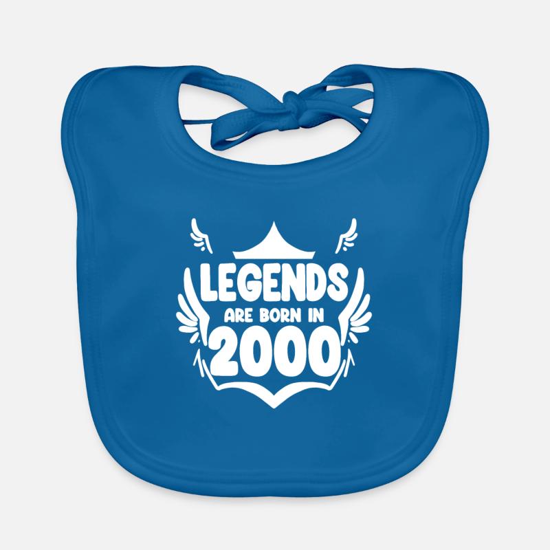 2000 - Né en 2000 Bavoir bio Bébé