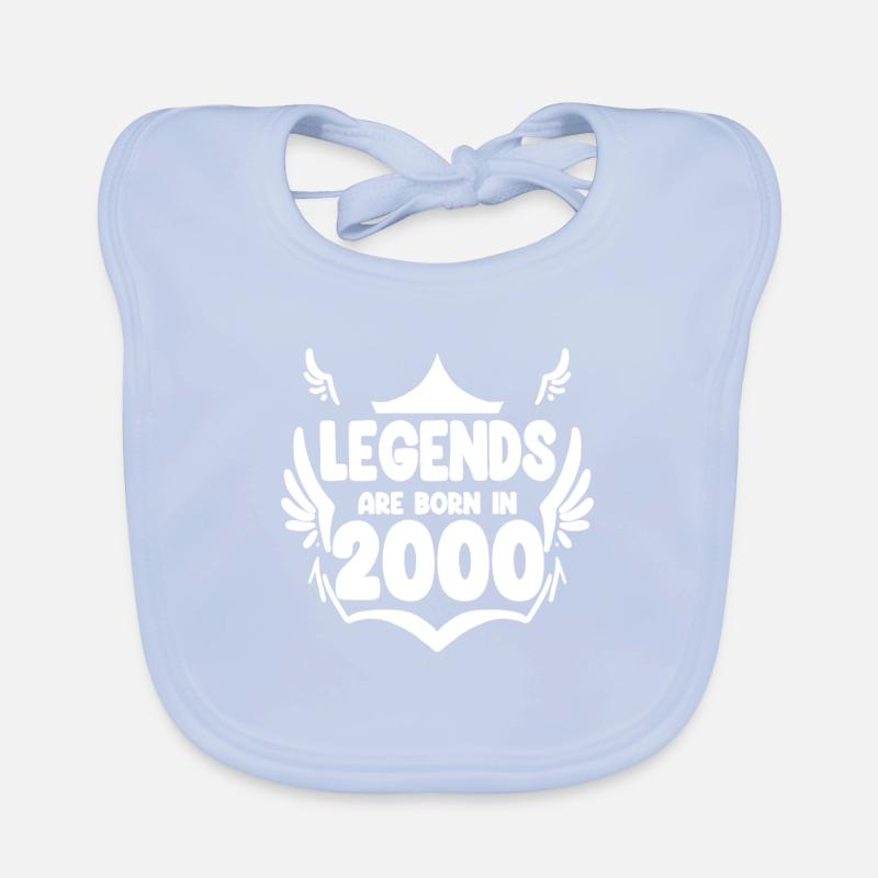 2000 - Né en 2000 Bavoir bio Bébé