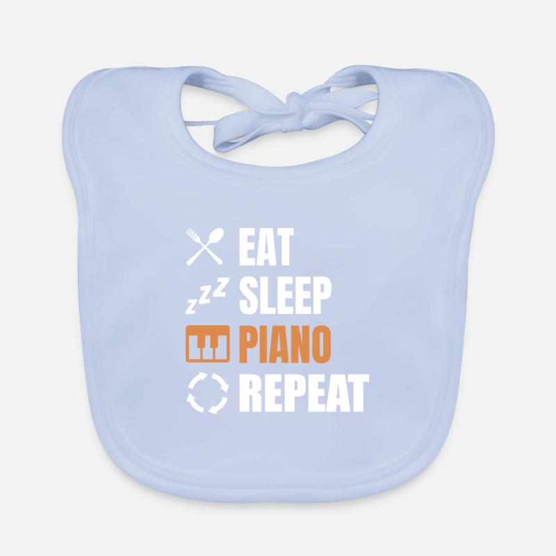Routine de pianiste Bavoir bio Bébé