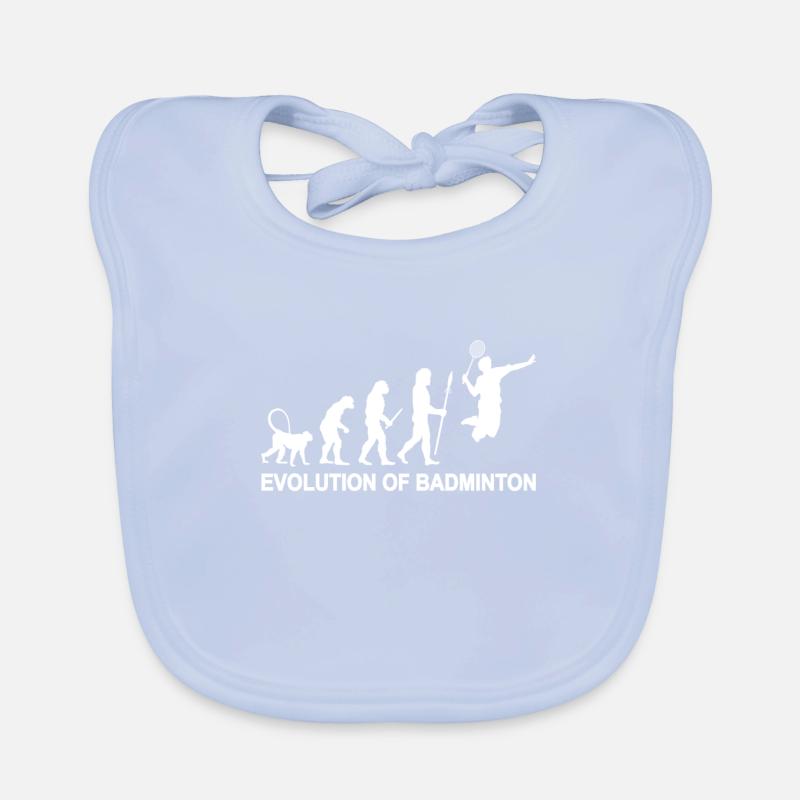 Évolution du badminton Bavoir bio Bébé