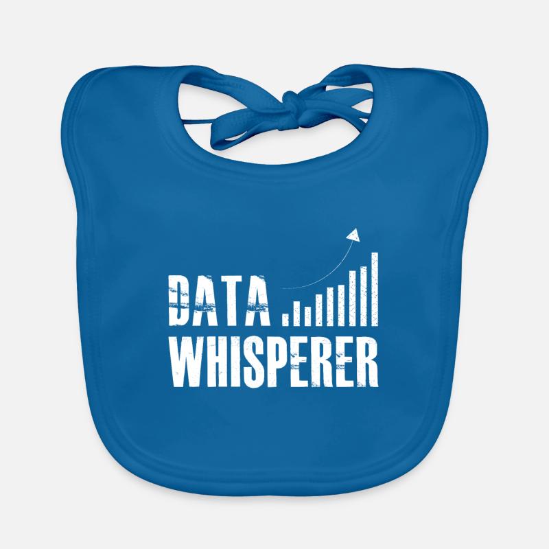 Data Whisperer Science Analyst Ingénieur logiciel Bavoir bio Bébé