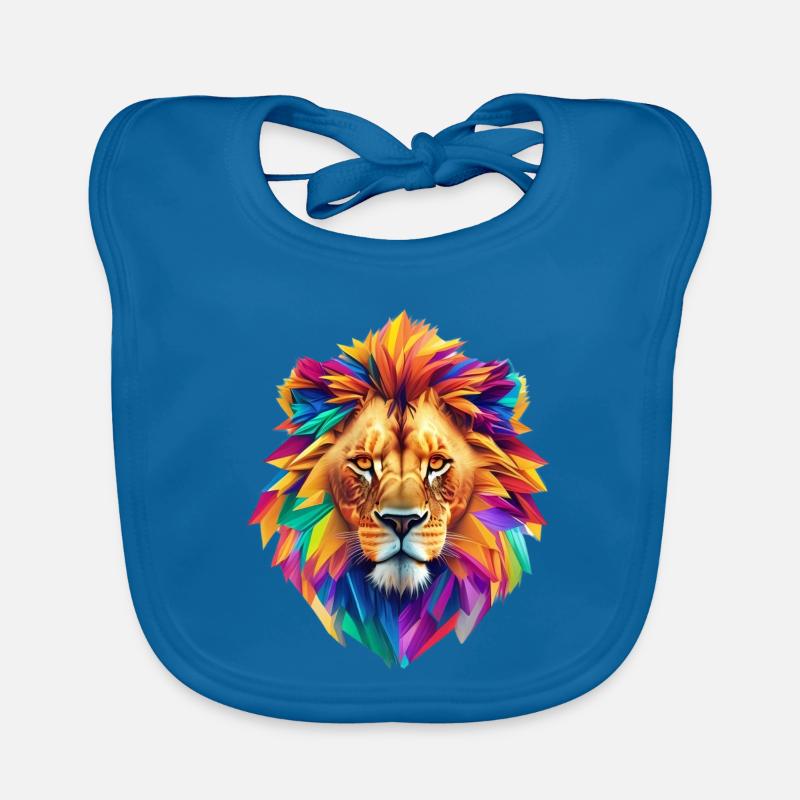 Tête de lion Bavoir bio Bébé