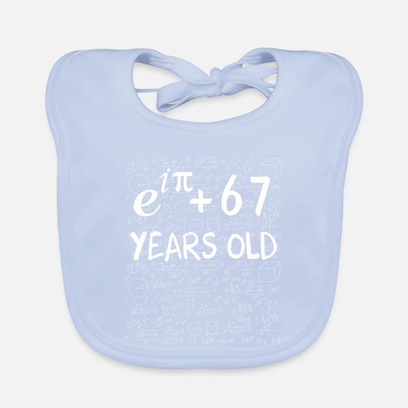 66. Geburtstag 66 Jahre Euler Baby Bio-Lätzchen