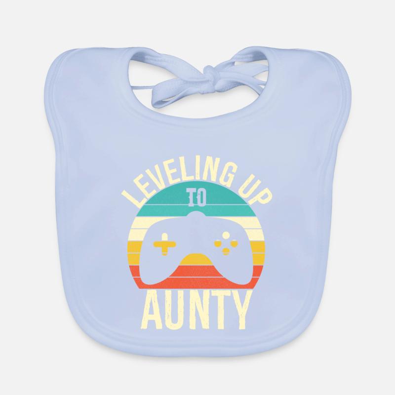 Leveling up to aunty Organic Baby Bibs