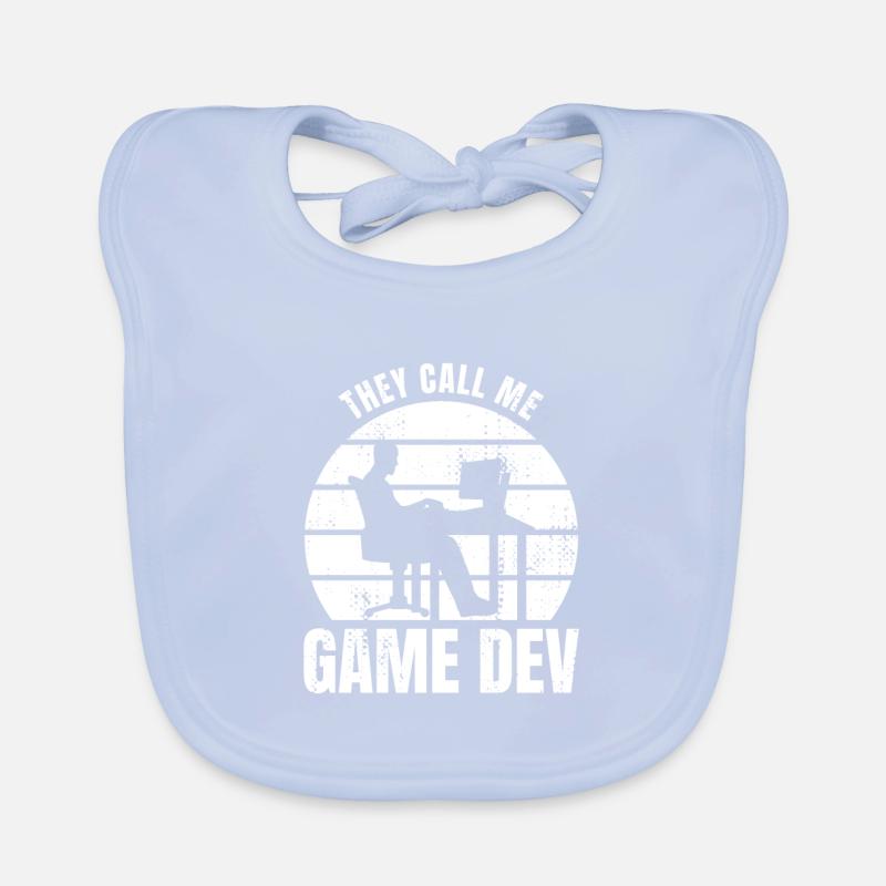 Sie nennen mich Game Dev Baby Bio-Lätzchen