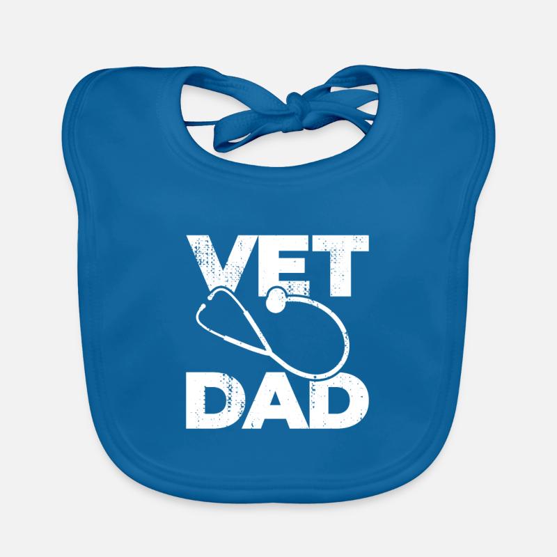 Veterinary Dad Organic Baby Bibs