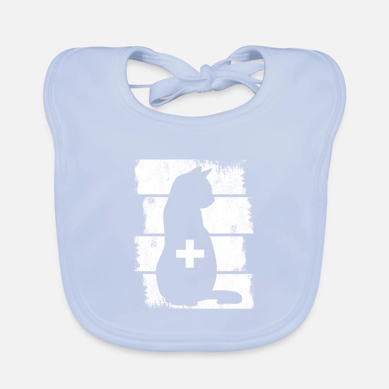 Katzen Tierarzt Baby Bio-Lätzchen