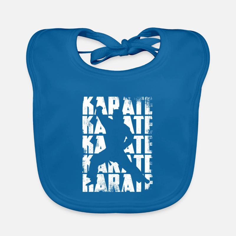 Funny Karate Organic Baby Bibs