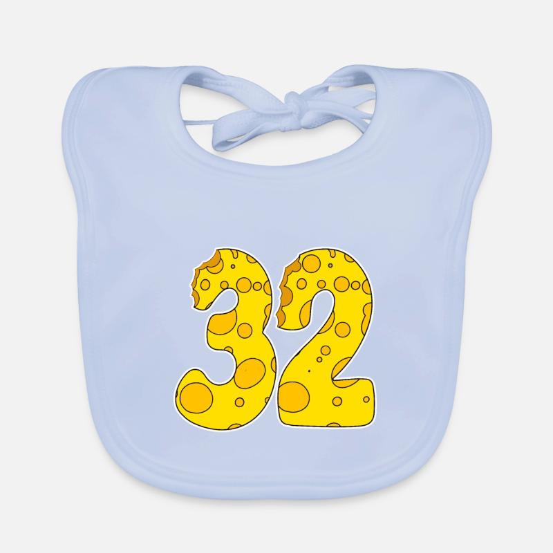 32 years old Lustig Käse Organic Baby Bibs