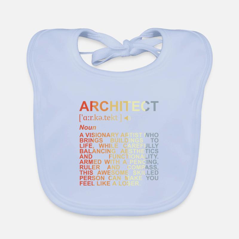 Architecte Explication des termes Bavoir bio Bébé