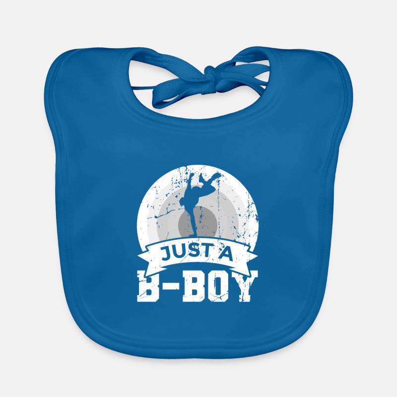 Nur ein B Boy Baby Bio-Lätzchen