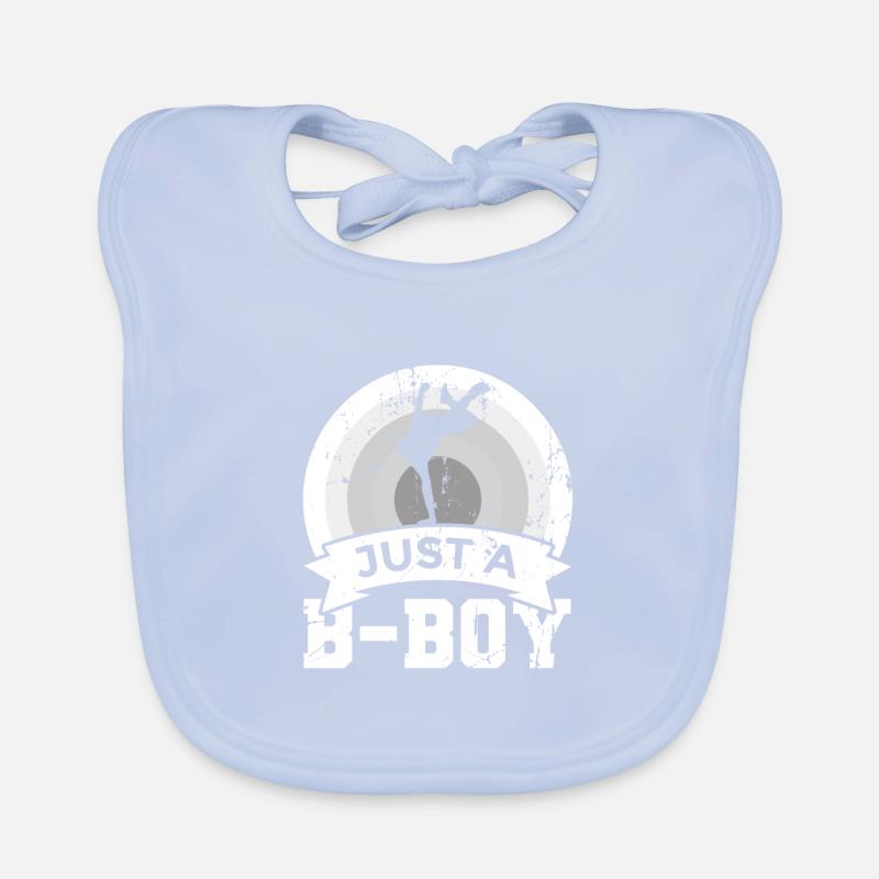 Nur ein B Boy Baby Bio-Lätzchen
