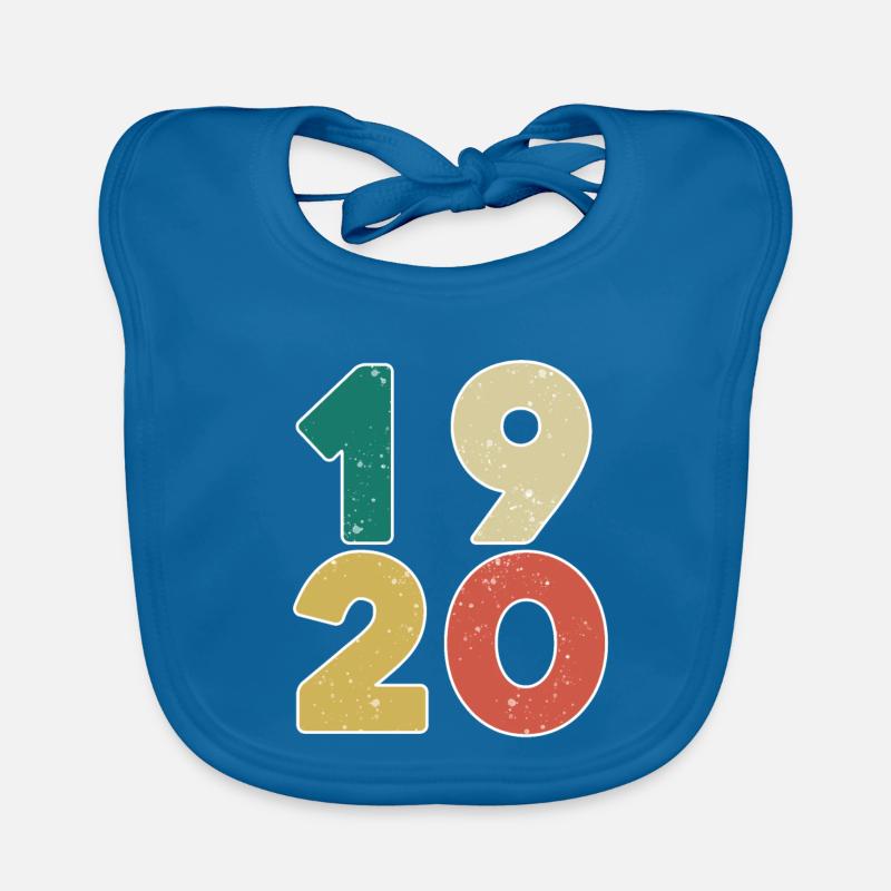 1920 - Year 1920 - Year 1920 Organic Baby Bibs