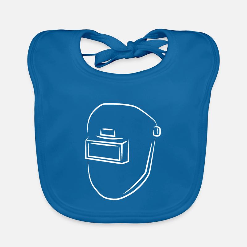 Welding helmet Organic Baby Bibs