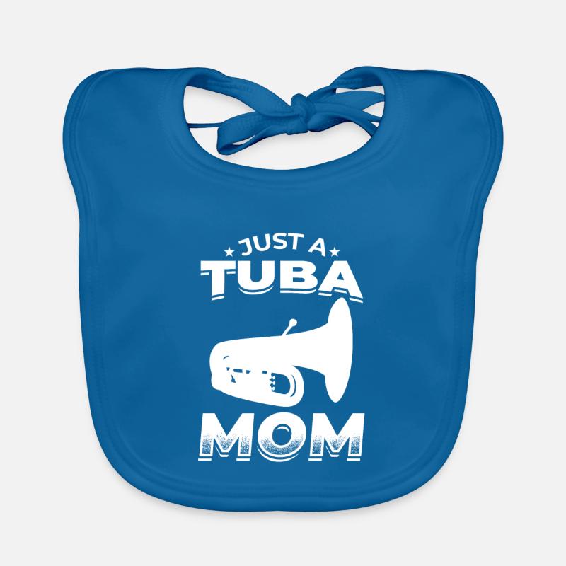 Nur eine Tuba Mutter Baby Bio-Lätzchen