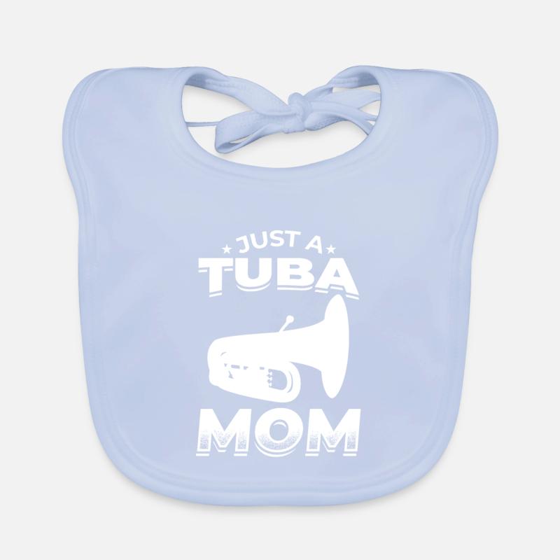 Nur eine Tuba Mutter Baby Bio-Lätzchen