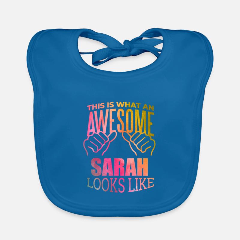 Sarah Organic Baby Bibs
