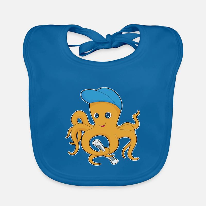 Journal Octopus Bavoir bio Bébé