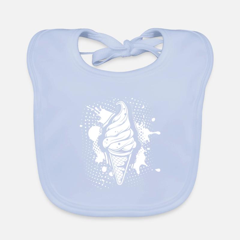 Glace molle Bavoir bio Bébé
