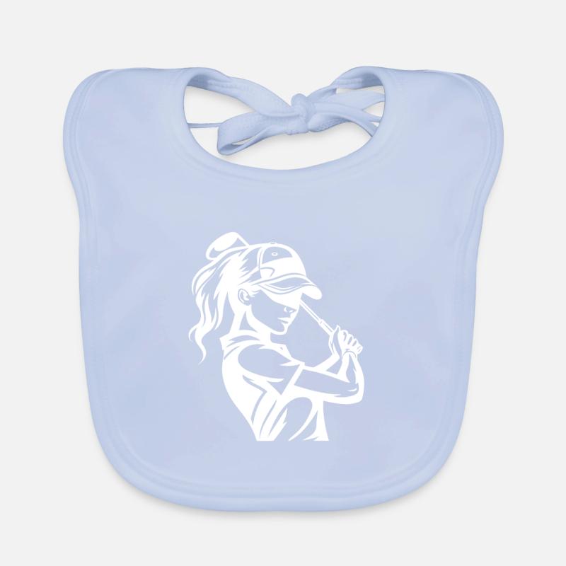 Golfeur Bavoir bio Bébé