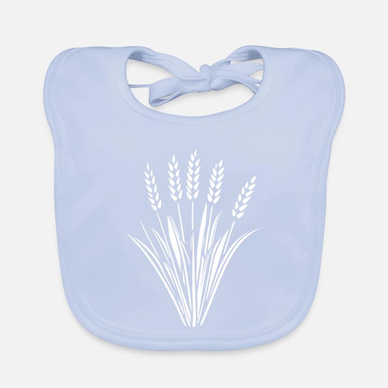 5 épis de blé Bavoir bio Bébé