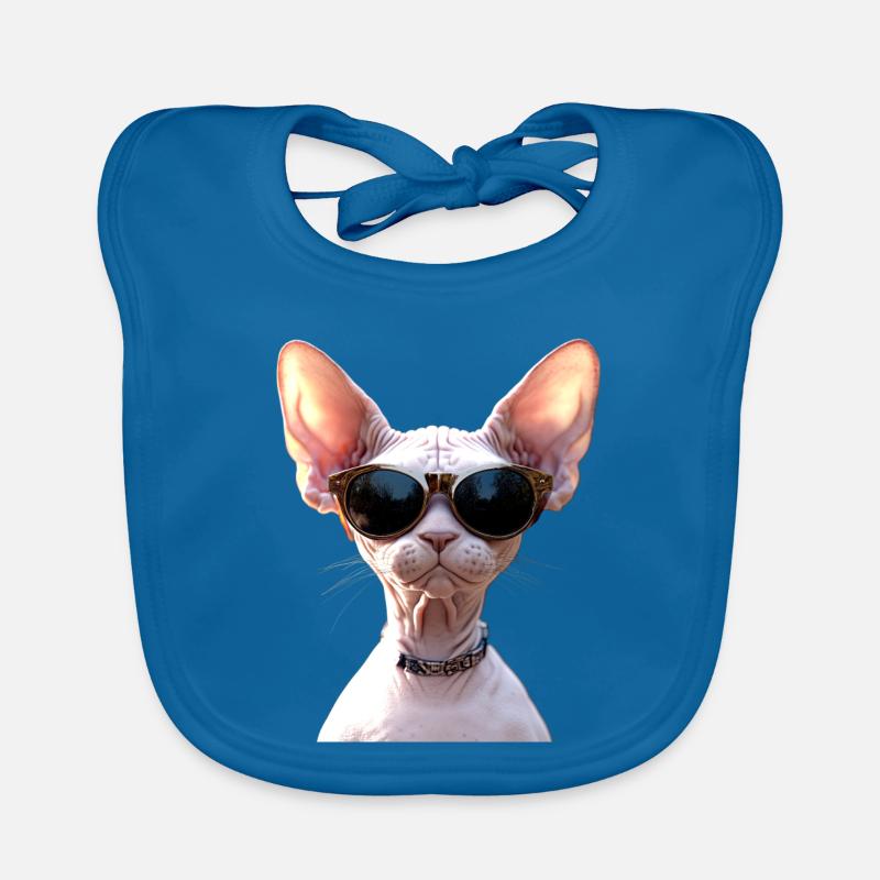 Chat Sphynx Chat Sphynx Chat Canadien Mignon Sphinx Bavoir bio Bébé