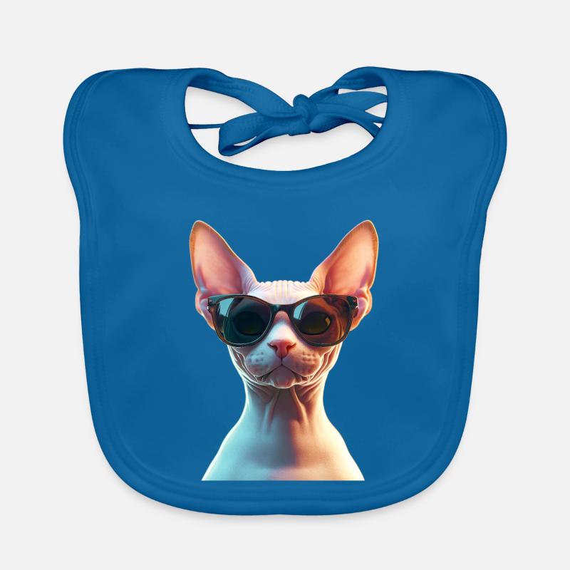 Chat Sphynx Chat Sphynx Chat Canadien Mignon Sphinx Bavoir bio Bébé