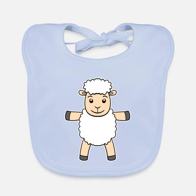 schaf Baby Bio-Lätzchen