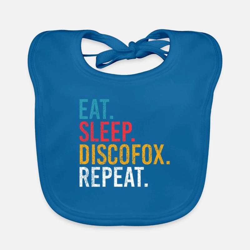 Eat Sleep Discofox Repeat pour les danseurs Bavoir bio Bébé