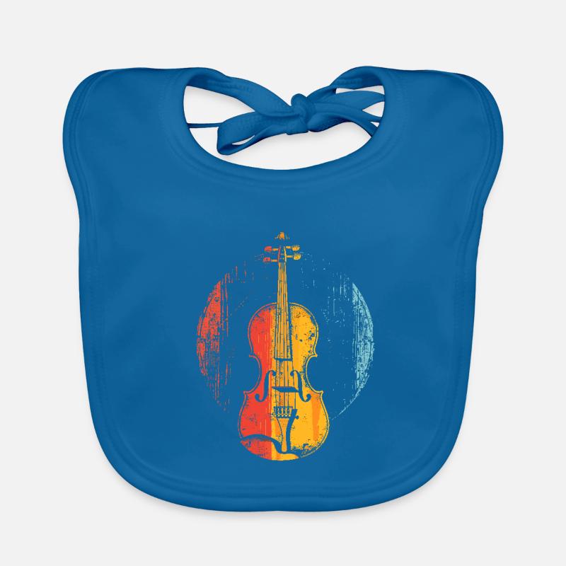 Violon Style BD Bavoir bio Bébé