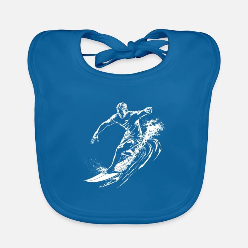 Surf Bavoir bio Bébé