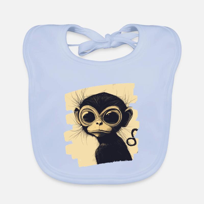 Affe Baby Bio-Lätzchen