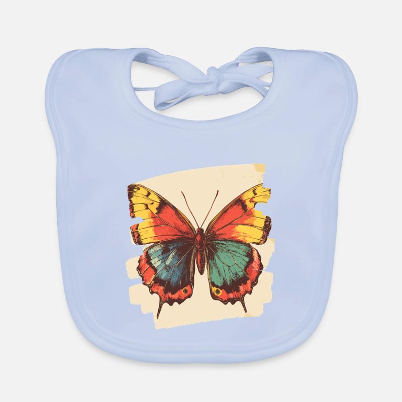 Papillon Bavoir bio Bébé