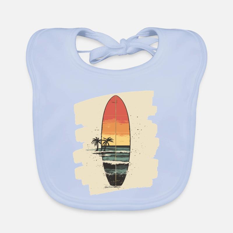 Planche de surf Bavoir bio Bébé