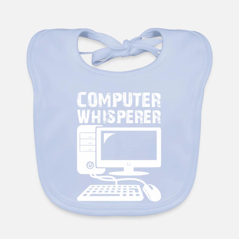 computer whisperer Baby Bio-Lätzchen