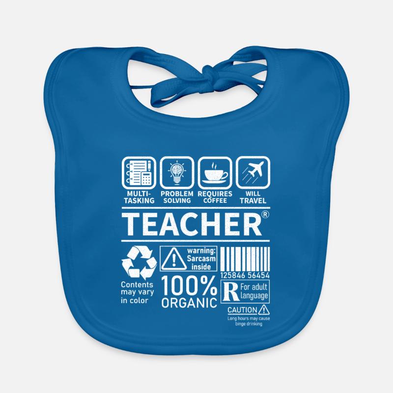 Teacher multi tasking problem solving requires Organic Baby Bibs