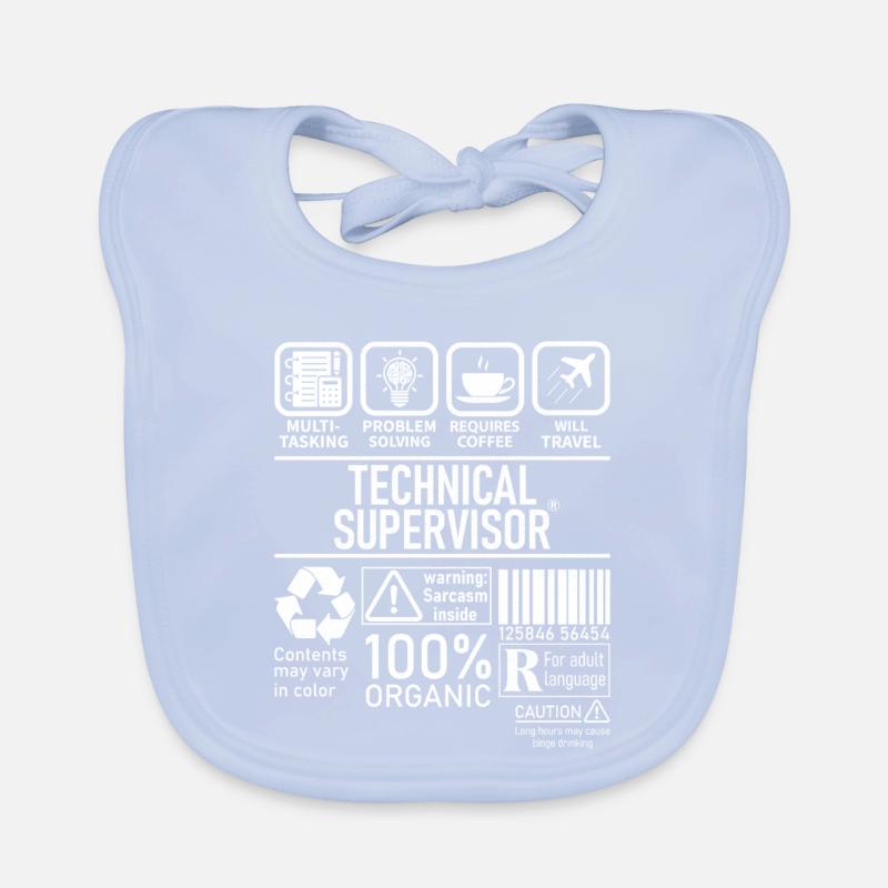 Superviseur technique multitâche résolution de problèmes Bavoir bio Bébé
