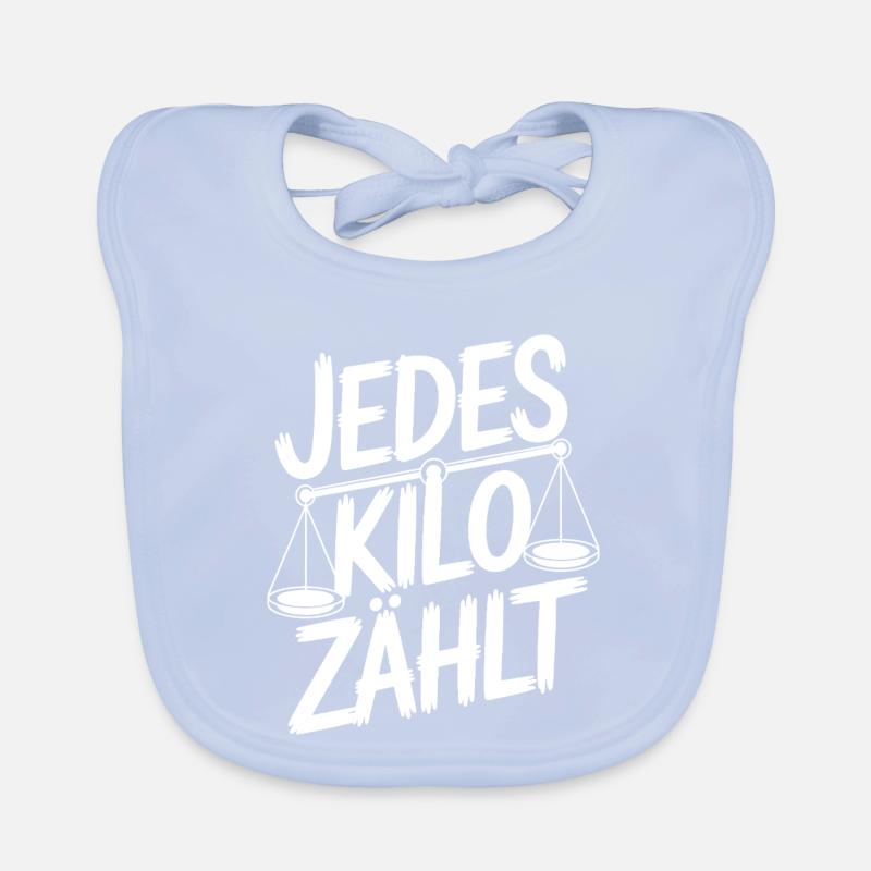 Every kilo counts Organic Baby Bibs