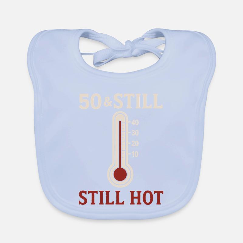 50 et encore chaud Bavoir bio Bébé